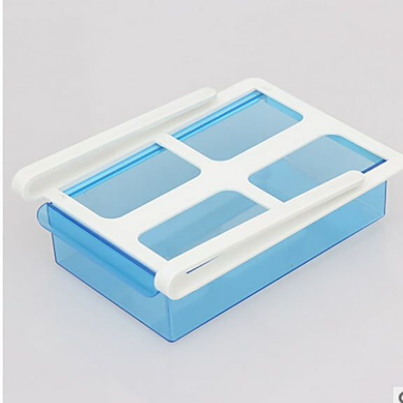 Faucet Rack Holder-Stainless Steel Slide Fridge Freezer Organizer Refrigerator Storage Rack Shelf Drawer