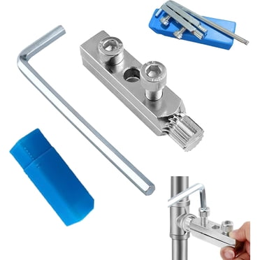Broken Pipe Thread Extractor Tool – Removes Damaged 1/2”, 3/4”, 1” Faucet & Water Pipe Threads Easily