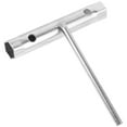 Faucet Repair Spanner Socket Wrench Taps Removal Tool Metal Silver 13