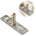 thumbnail image 1 of Faucet Sink Mat, Kitchen Sink Splash Guard Kitchen Rectangular Absorbent Draining Mat, Drying Mat for Kitchen, Bathroom Countertop Protect, 1 of 5