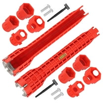 Faucet and Sink Wrench Multifunctional Faucet and Sink Installer Tool Ergonomic Plumbing Installation and Removal Wrench Kitchen Sink Wrench Plumbing Tool for Most Faucet Nut