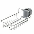 thumbnail image 1 of Faucet Sponge Holder Kitchen Sink Adjustable Detachable Stainless Steel Rack ~, 1 of 6