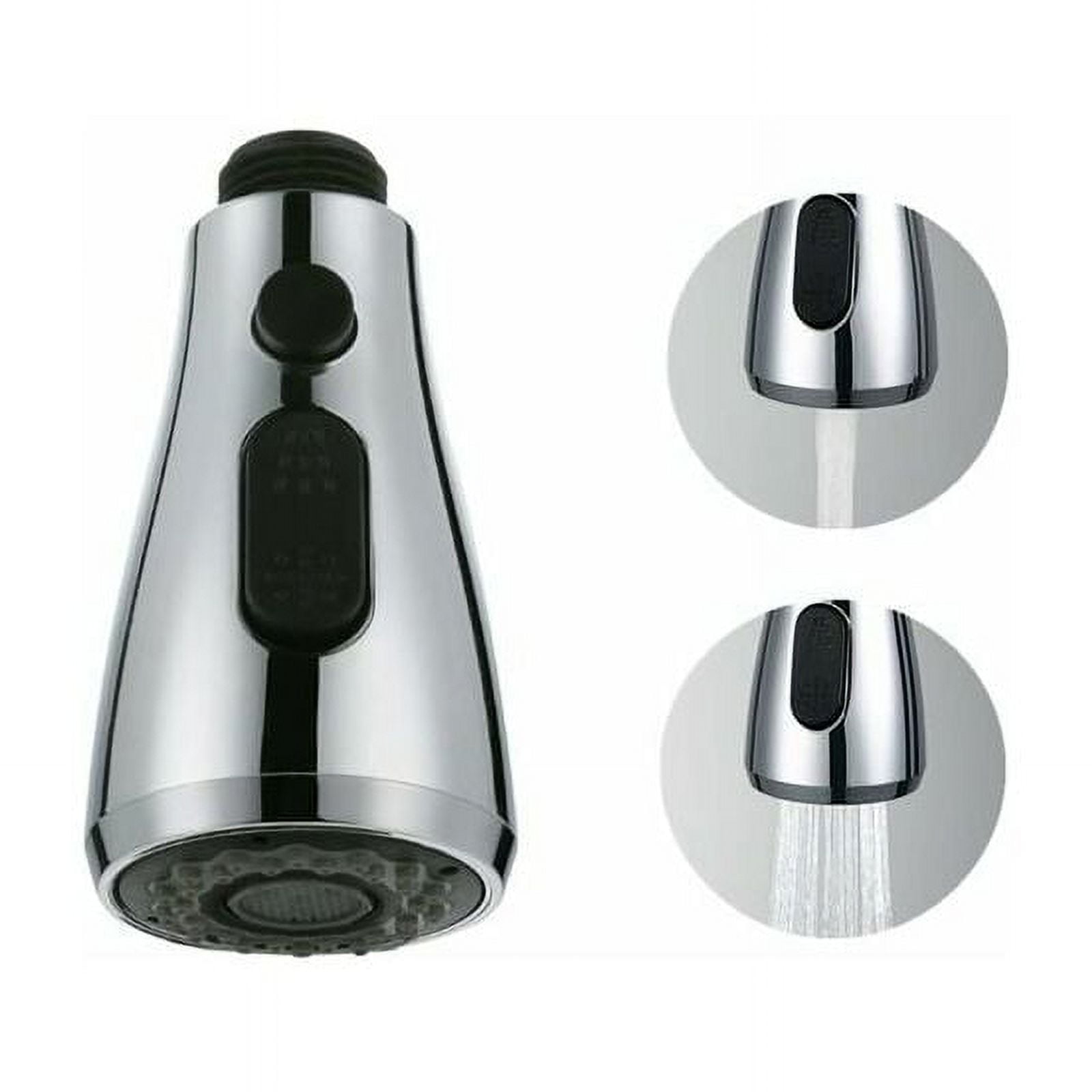 Faucet Spray With Stop Button 2 Types Of Spray Retractable Kitchen Sink ...