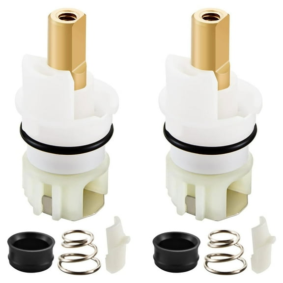 Faucet Stem Assembly Replacement Stem Cartridges with Rubber Seat And Spring Easy Installation Faucet Kits Enduring