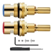 Faucet Valves Brass Ceramic Stem Disc Cartridges for Hot Cold Water Kitchen Tap