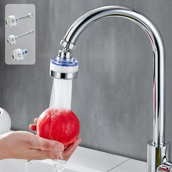 Faucet Water Filter under $5! Cagogo Faucet Splash Guard, Water Filter Aerator, Shower Extension Bubbler, Anti-Splash Faucet Head, Kitchen Sink Filter, Water Saving Device, Bathroom Faucet