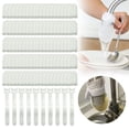 thumbnail image 1 of Faucet Water Filter Bags,Cotton Sink Filter Bags for Limescale and Sediment Removal,Tap Water Purifier Bags with Straps,Kitchen Bathroom Tap Filtration,100 Pack for Home, 1 of 9