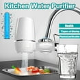 Faucet Water Filter For Kitchen Sink Or Bathroom Mount Filtration Tap