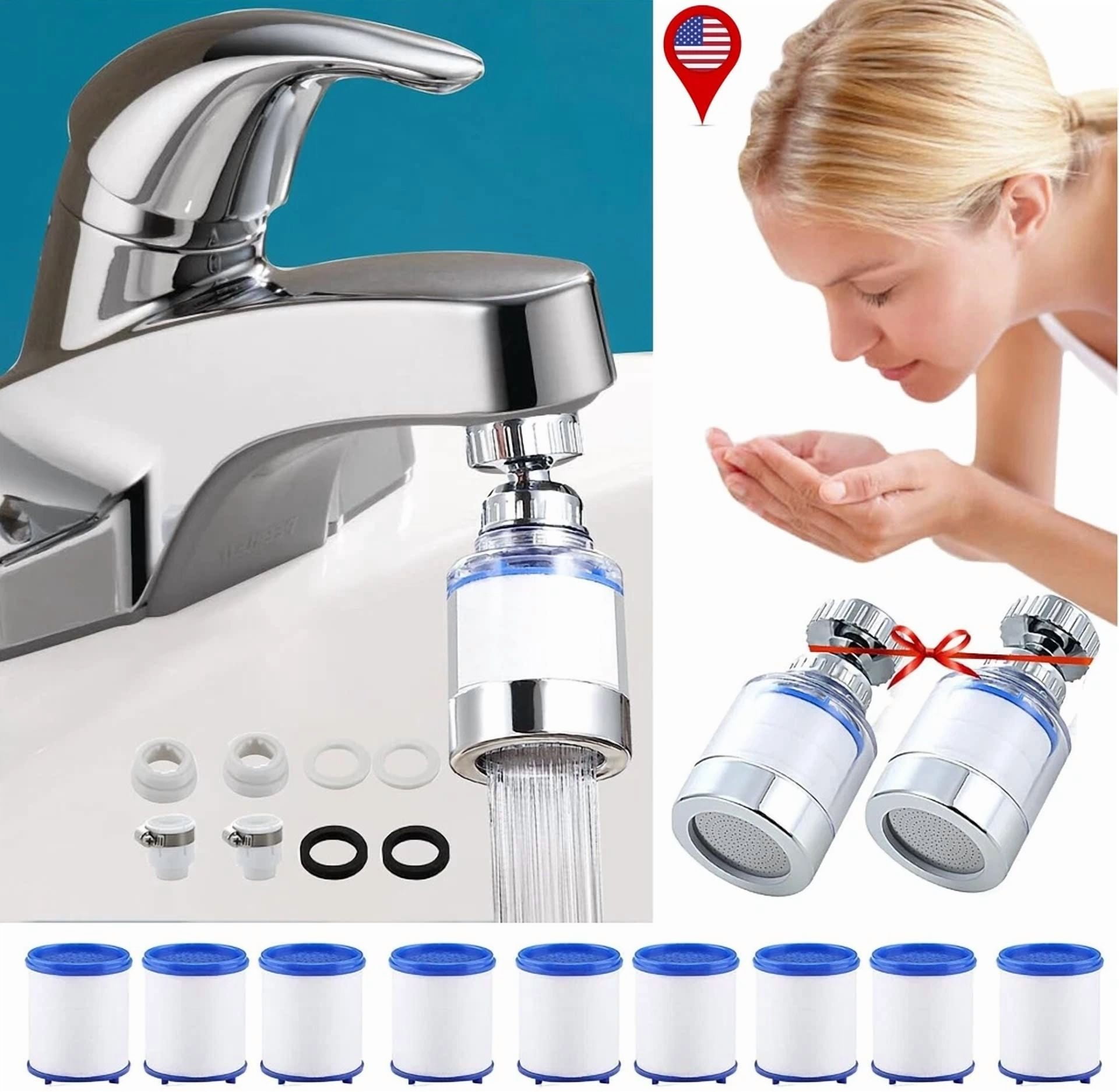 Faucet Water Filter Tap Filtration Kitchen Bathroom Sink Mount Purifier System