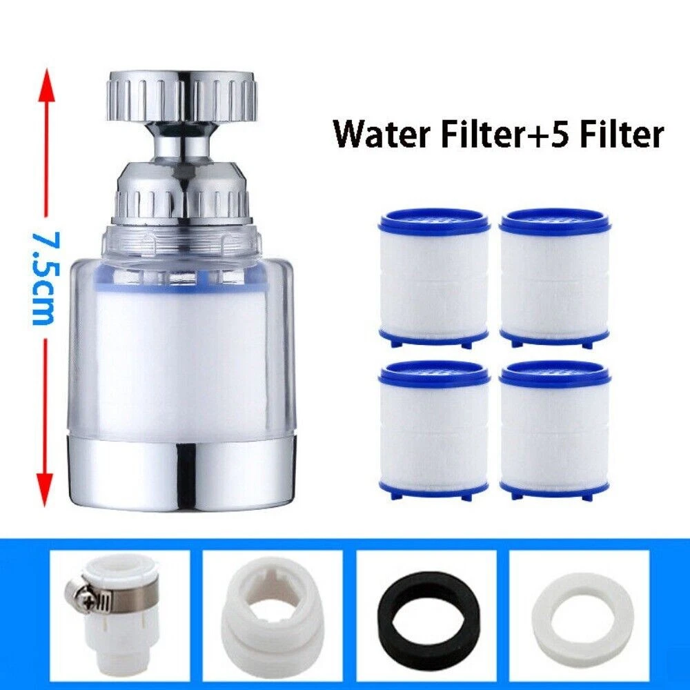 Faucet Water Filter Tap Filtration Kitchen Bathroom Sink Mount Purifier System