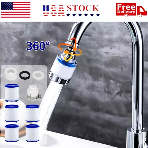 Faucet Water Filter Tap Filtration Kitchen Bathroom Sink Mount Purifier System