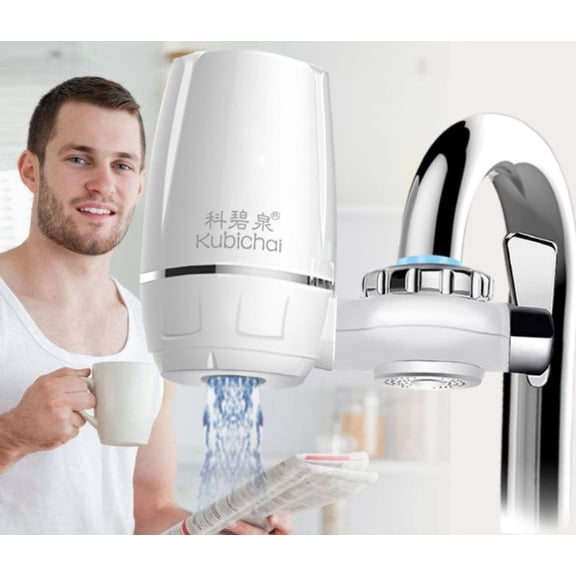 Faucet Water Purifier Kitchen Tap Water Filter Household Water Purifier Faucet Size: 164*93*149 mm