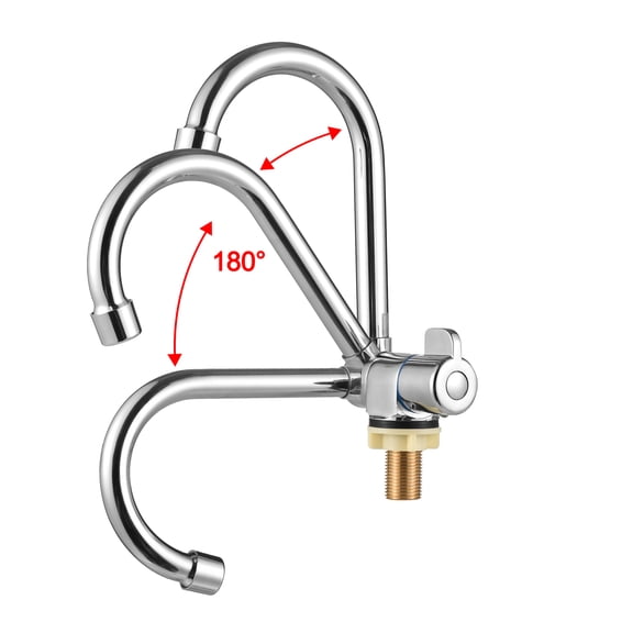 Faucet,Window Handle Cold Plated Rotation Window Handle Cold Water Rotation Window Handle Kitchen Sink Faucet Kitchen Plated Cold Water Kitchen Sink Taps Rv Mewmewcat S Qisuo Kitchen Dsfen