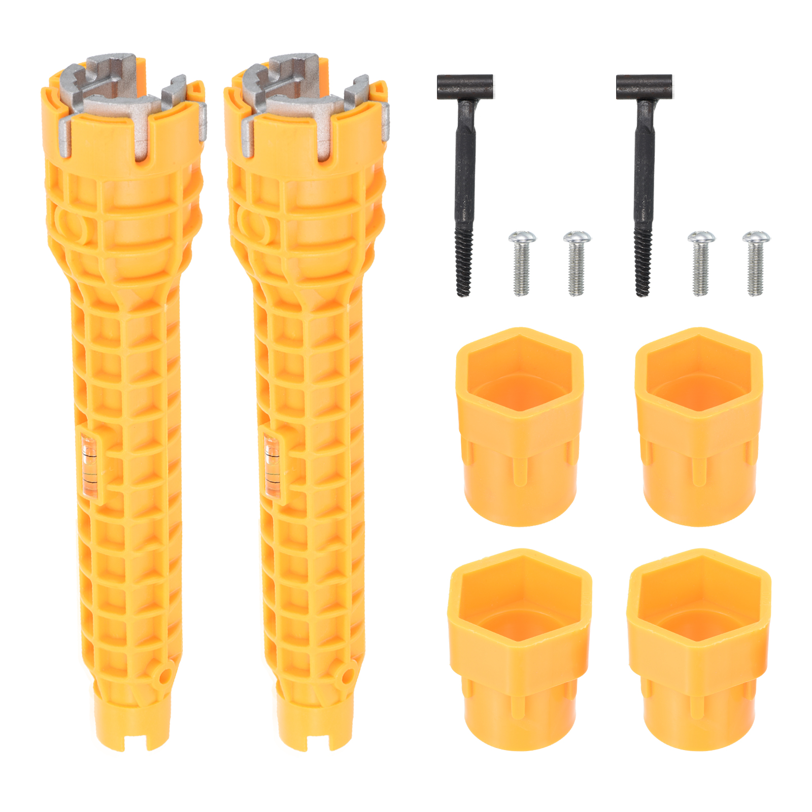 Faucet and Sink Installer Wrench, 2 Pack 8in1 Multipurpose Plumbing