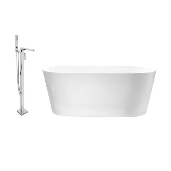 Faucet and Tub Set Streamline 58" Freestanding MH2180-140