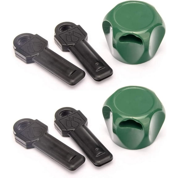 FaucetLock II - Water Spigot Faucet Lock for Hose Bibb - Keyed the Same - 2CT
