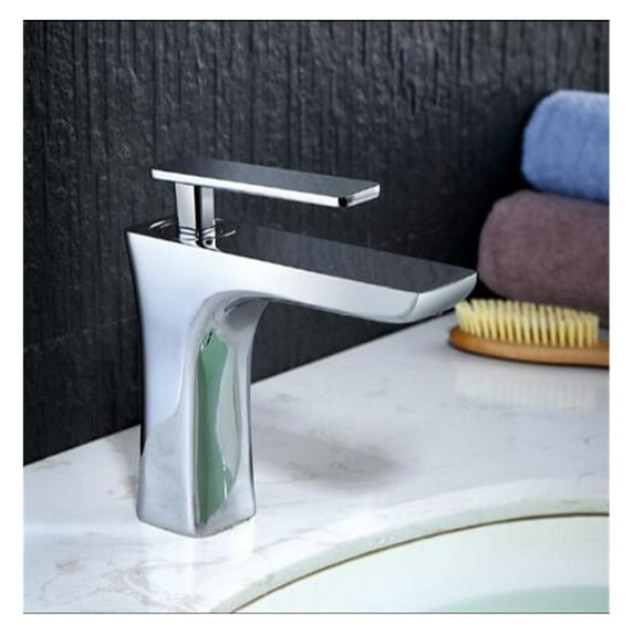 Faucets Elegant Brushed Gold Bathroom Faucet Hot and Cold Water Basin Mixer Tap Brass Toilet Sink Water Crane