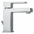 thumbnail image 1 of Faucets Single Lever Handle Lavatory Faucet with Linear Matched Spout, Matte Gray Finish Model, 1 of 1