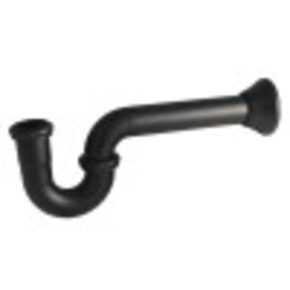 Fauceture CC2120MB Vintage 1-1/2 Inch Decor P-Trap, Matte Black