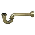 thumbnail image 1 of Fauceture CC2123 Vintage 1-1/2 Inch Decor P-Trap, Antique Brass, 1 of 2