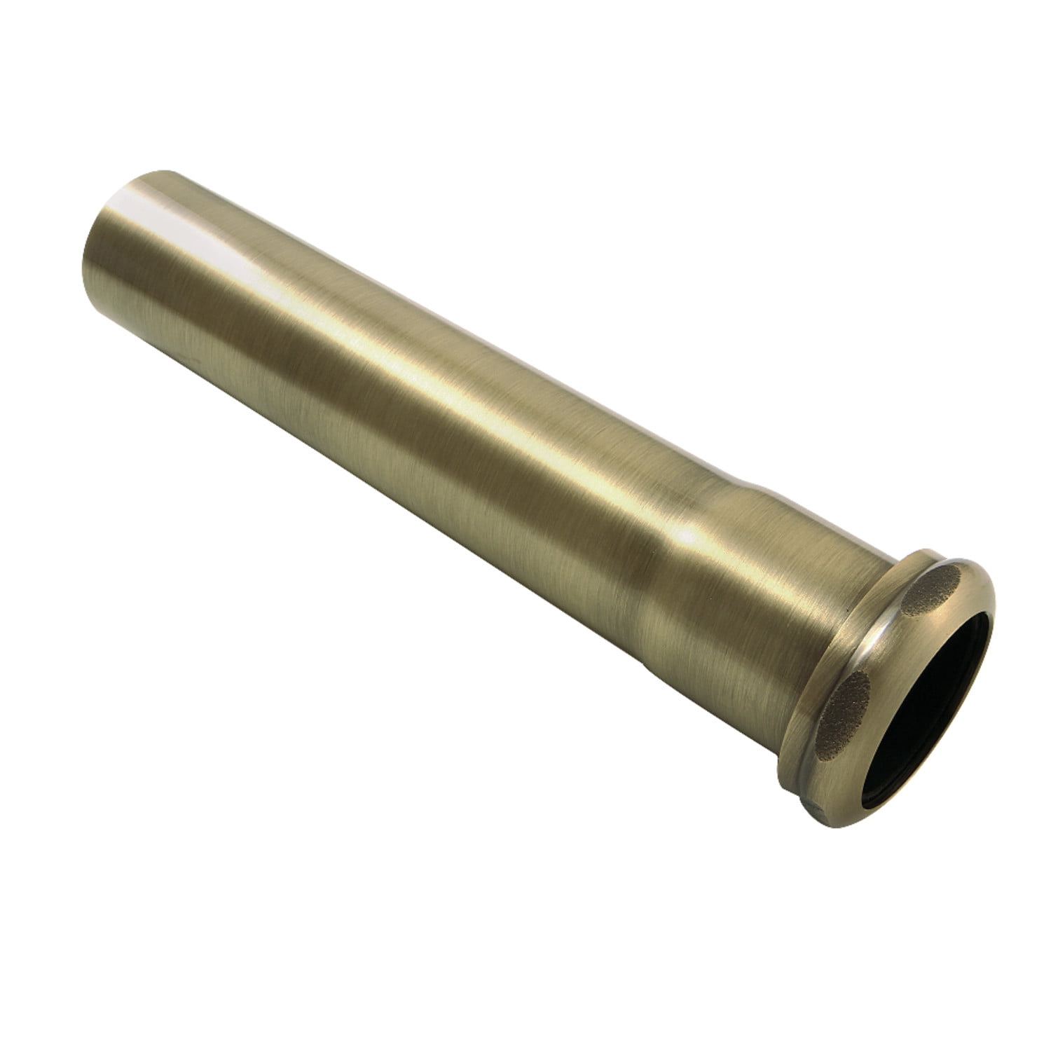 Fauceture EVP2003 Century 1-1/2" x 8" Brass Slip Joint Tailpiece Extension Tube, Antique Brass