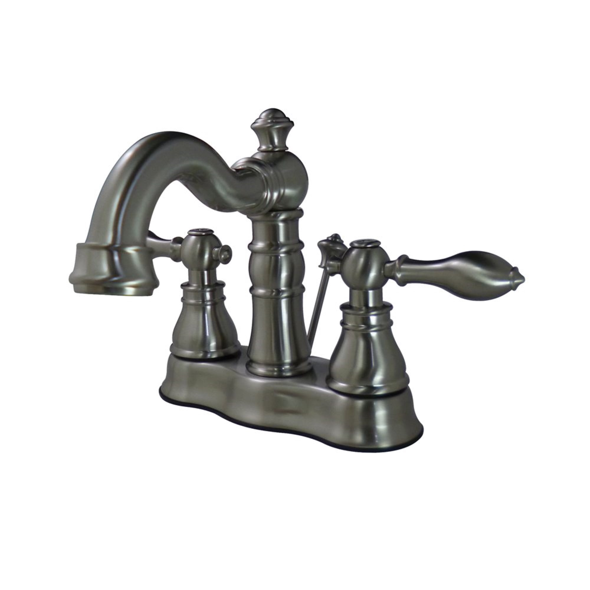 Fauceture FSC1608ACL 4 in. Centerset Bathroom Faucet, Brushed Nickel