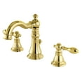 thumbnail image 1 of Fauceture FSC1972ACL American Classic Widespread Bathroom Faucet, Polished Brass, 1 of 2