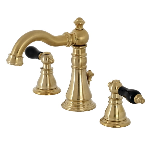 Fauceture FSC1973AKL Duchess Widespread Bathroom Faucet with Retail Pop-Up, Brushed Brass