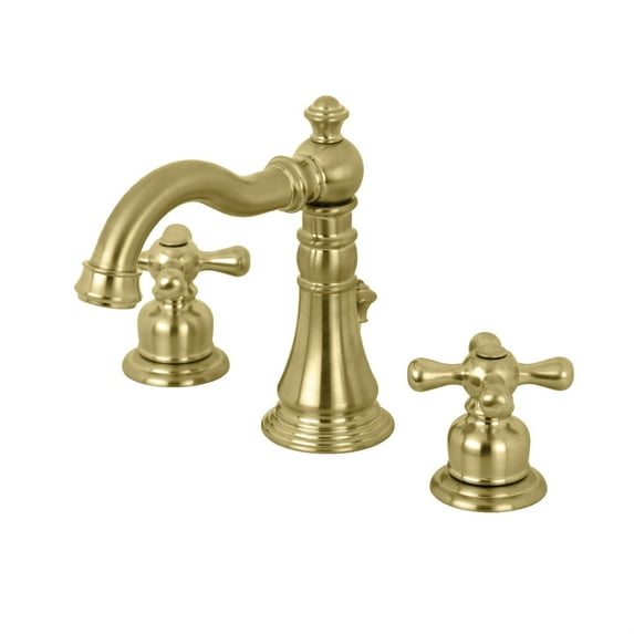 Fauceture FSC1973AX American Classic Widespread Bathroom Faucet, Brushed Brass