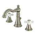thumbnail image 1 of Fauceture FSC1978APX American Classic Widespread Bathroom Faucet with Pop-Up Drain, Brushed Nickel, 1 of 5