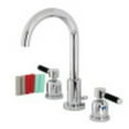 thumbnail image 1 of Fauceture FSC8921DKL Kaiser Widespread Bathroom Faucet, Polished Chrome, 1 of 5
