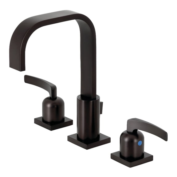 Kingston Brass FSC8965EFL Centurion Widespread Bathroom Faucet with Pop-Up Drain, Oil Rubbed Bronze