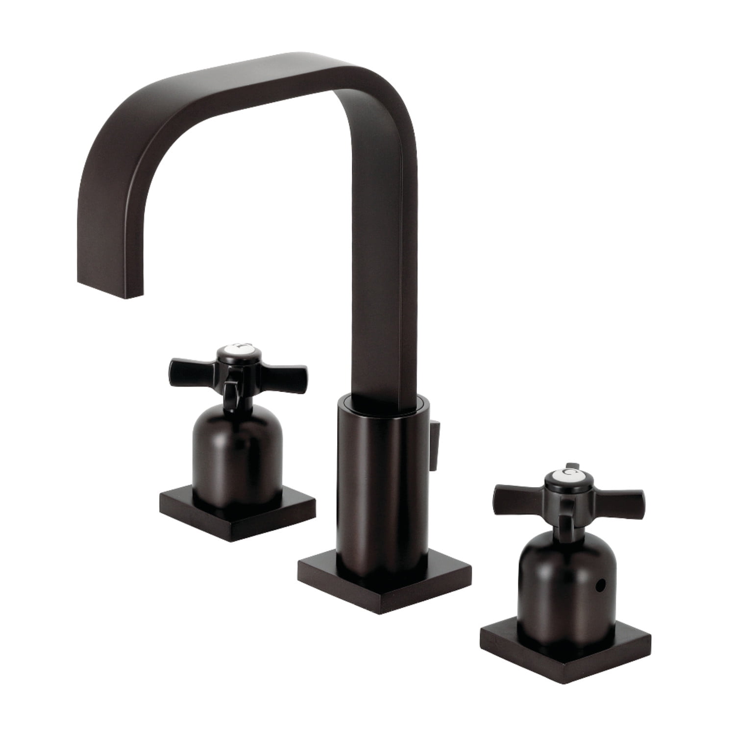 Fauceture FSC8965ZX Millennium Widespread Bathroom Faucet with Pop-Up Drain, Oil Rubbed Bronze