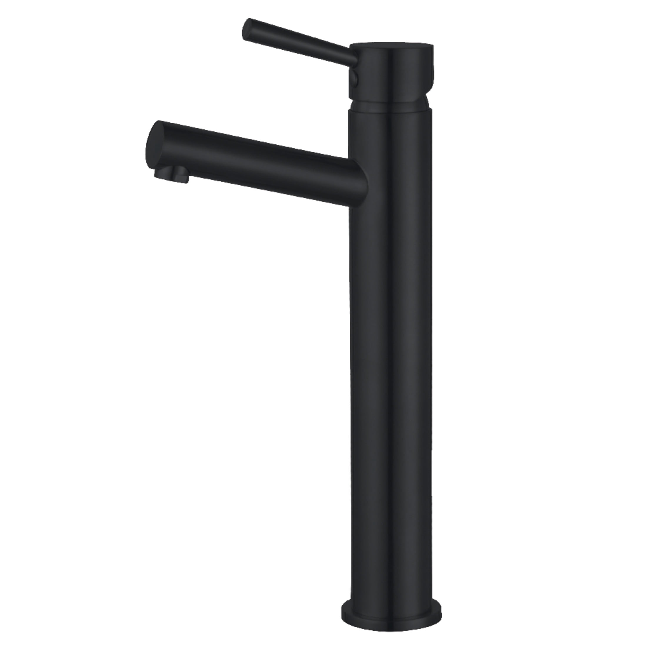 Kingston Brass LS8410DL Concord Single-Handle 1-Hole Deck Mount Vessel Faucet in Matte Black
