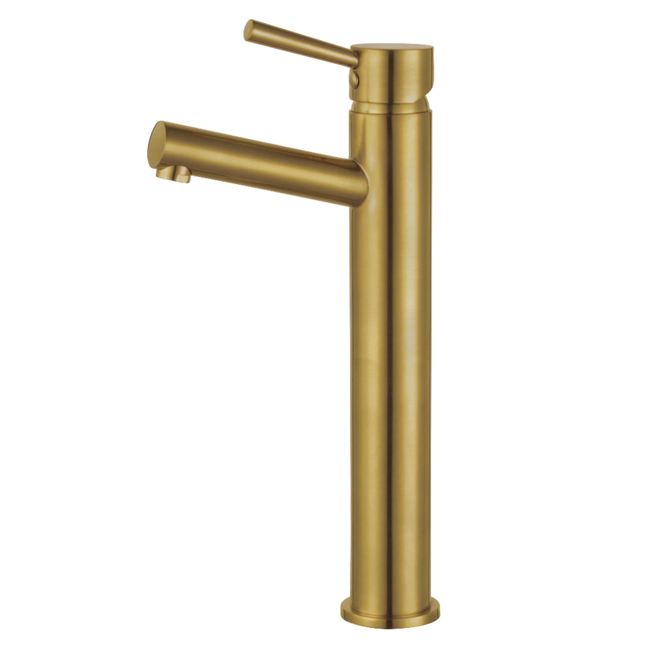 Kingston Brass LS8413DL Concord Single-Handle 1-Hole Deck Mount Vessel Faucet in Brushed Brass