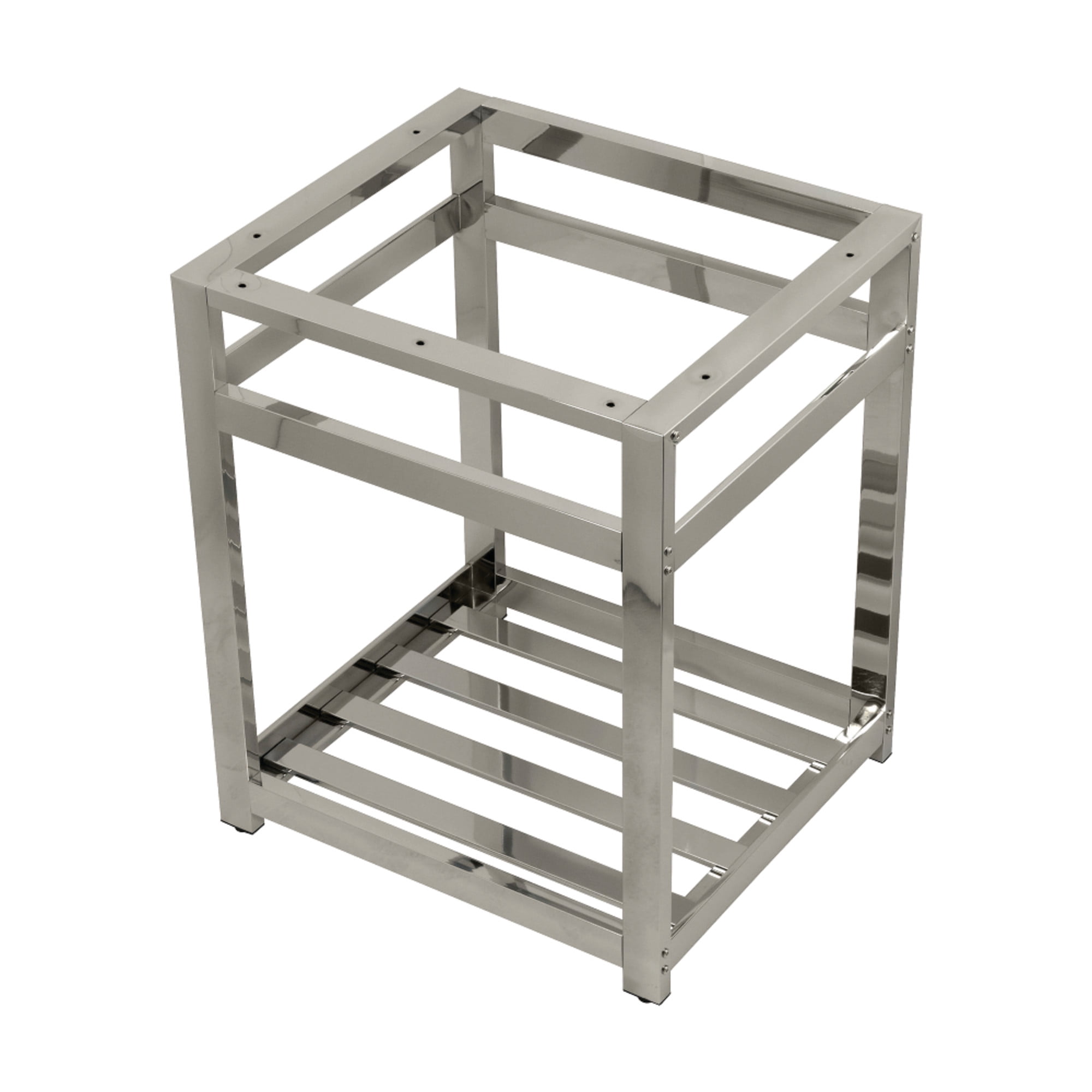 Kingston Brass VSP2522A6 Steel Console Sink Base, Polished Nickel