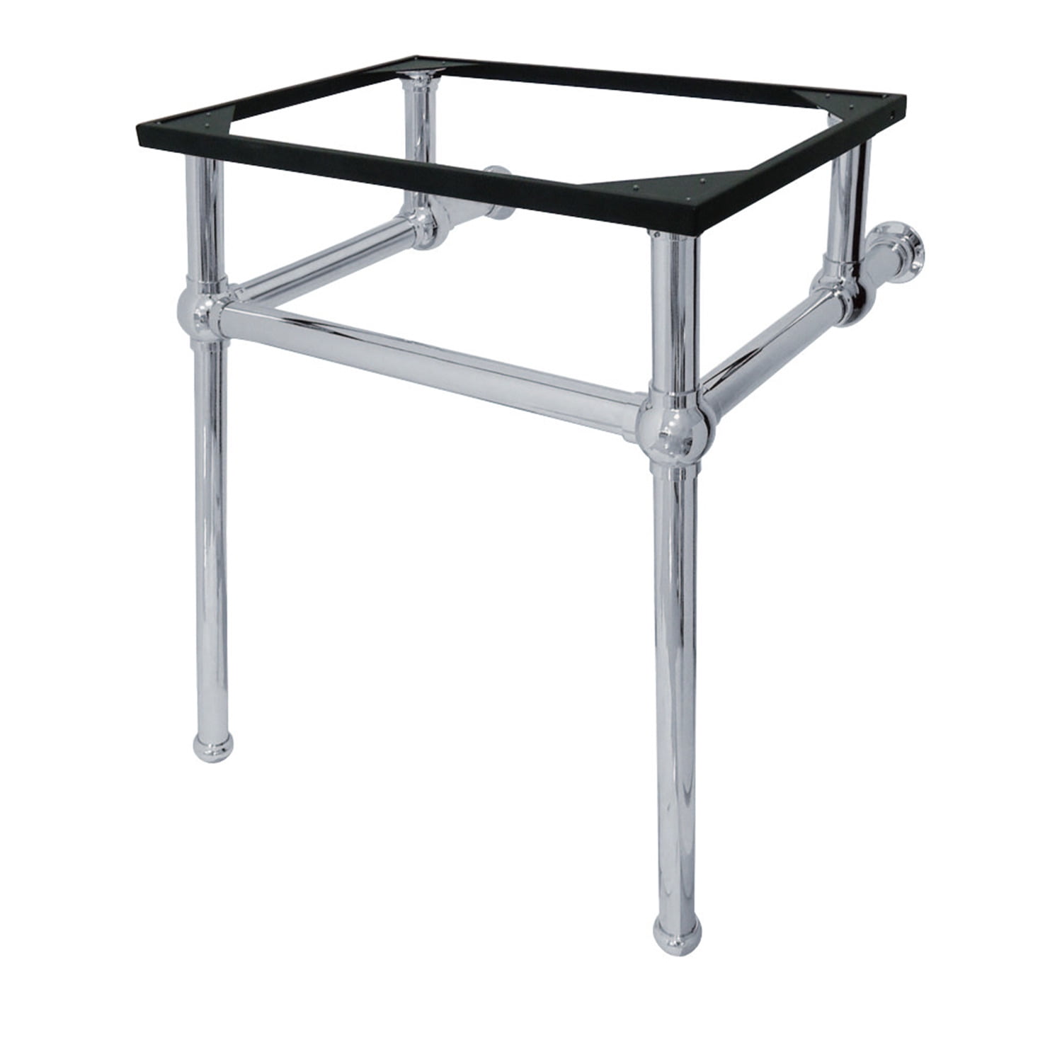 Templeton Polished Chrome Brass Console Sink Legs