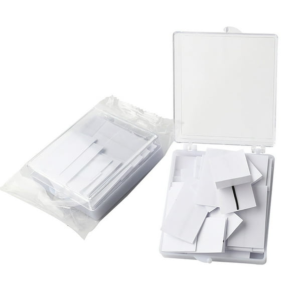 Fauean False Eyelash Glue Strip Box of 50 Pieces Durable and Portable Eye Makeup Supplies Black One Size