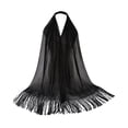 thumbnail image 1 of Fauean Scarf for Women Evening Dresses Shawls and Wraps Fashion Clothing for Daily Wear BK2 One Size, 1 of 4