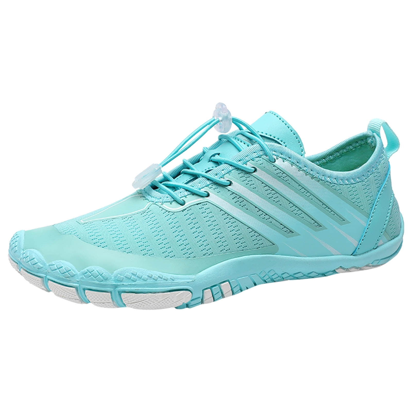 Fauean Sneakers for Women Fashionable Outdoor Sports Running Jogging Lightweight Shoes Mint Green Size 38
