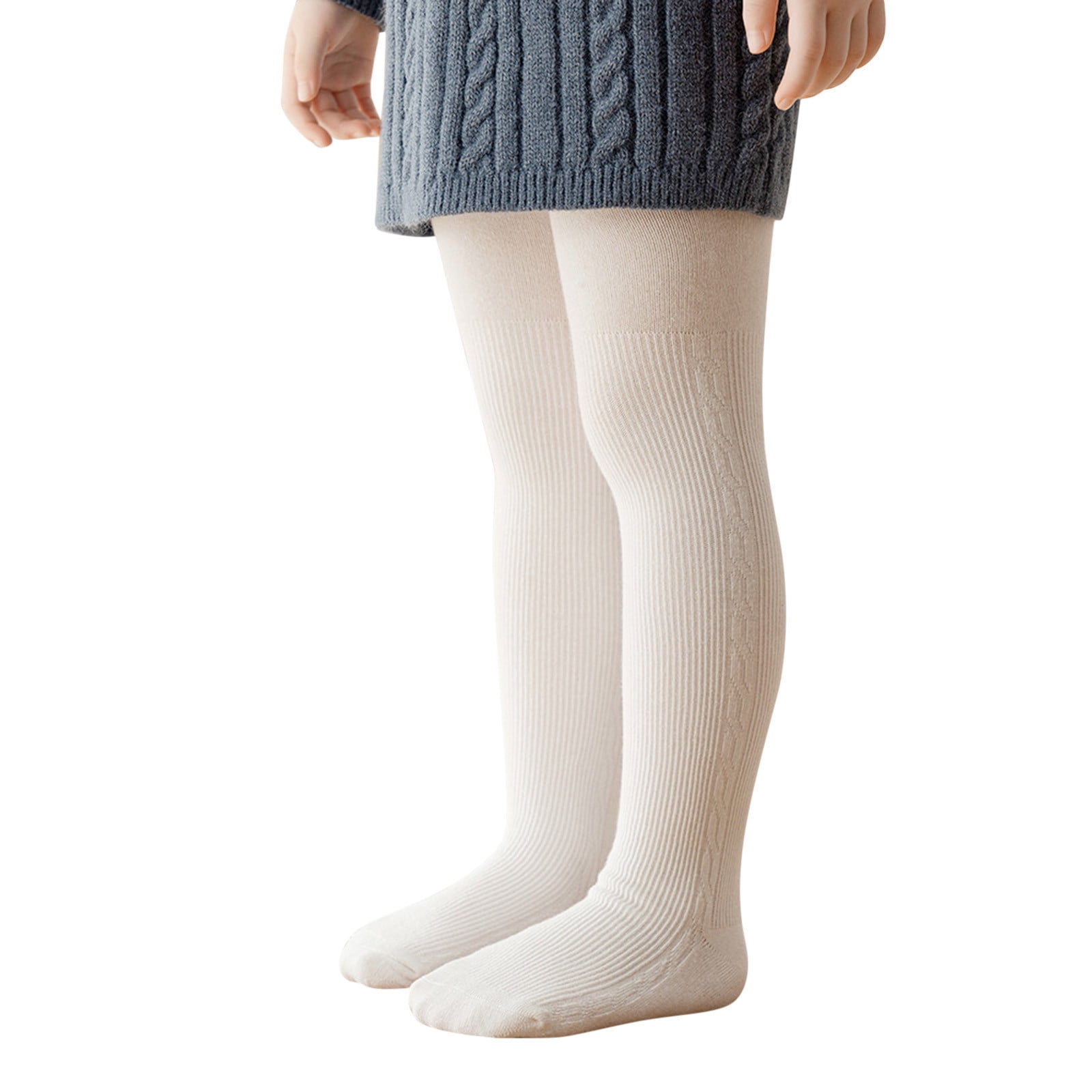 Fauean Toddler Pantyhose Baby Girls Warm Full Leggings Knitted Tights ...