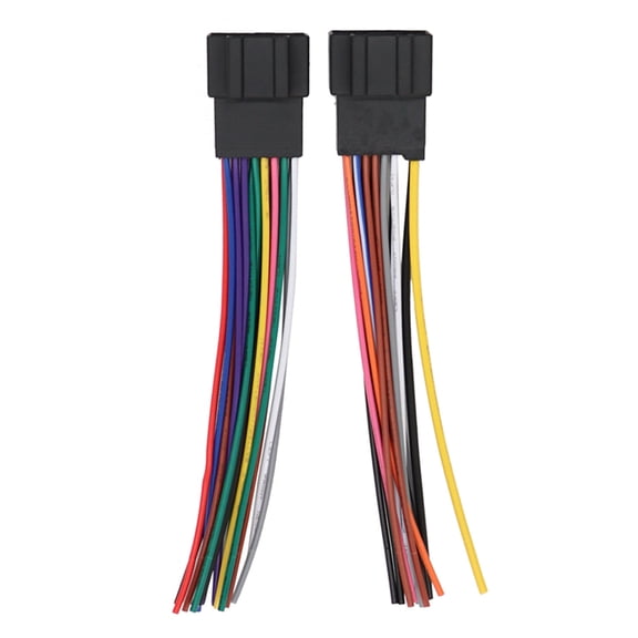 Fauful 1 Set Car Stereo Radio Wiring Harness Adapter Plug For Cadillac Chevy 2007-2014