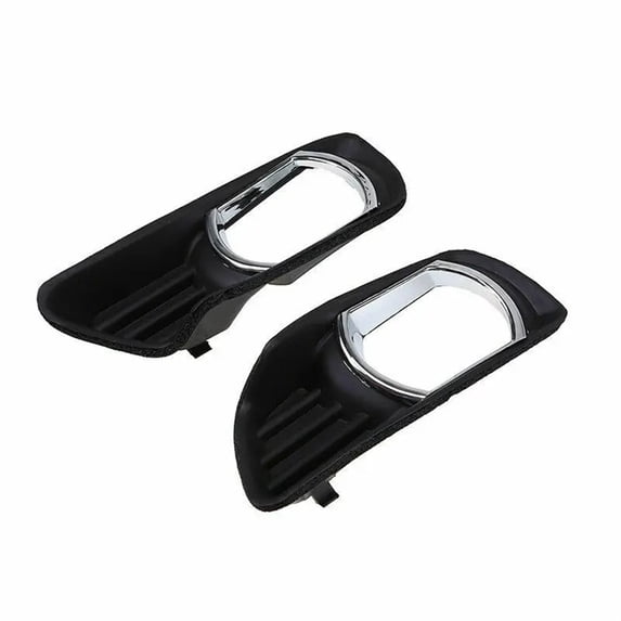 Fauful 2Pcs Front Bumper Fog Lights Covers Trim For Toyota Camry Xv40 2007-2009