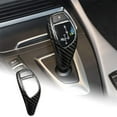 thumbnail image 1 of Fauful Carbon Fiber Car Gear Shift Knob Cover Interior Trim For F20 F21 F30 F32 F06 F12, 1 of 5