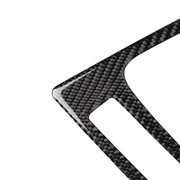 Fauful Carbon Fiber Gear Shift Panel Frame Cover Trim For BMW 3 Series M3 E46 1998-2005
