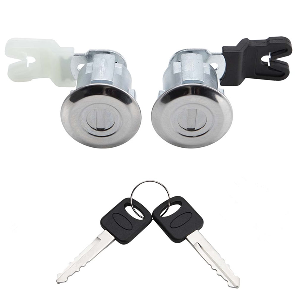 Fauful Door Lock Cylinder Set With 2 Keys For Ford Econoline Van Super