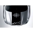 thumbnail image 1 of Fauful Durable Black Compass Mountain Range Car Pickup Hood Graphic Vinyl Decal Sticker, 1 of 5