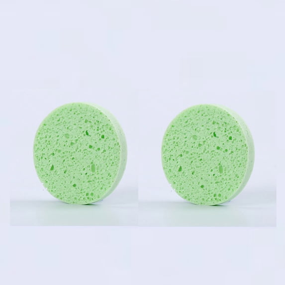 Fauful Relaxing Moment Soft & Delicate Bath Sponges Face Wash Powder Puffs Color Random