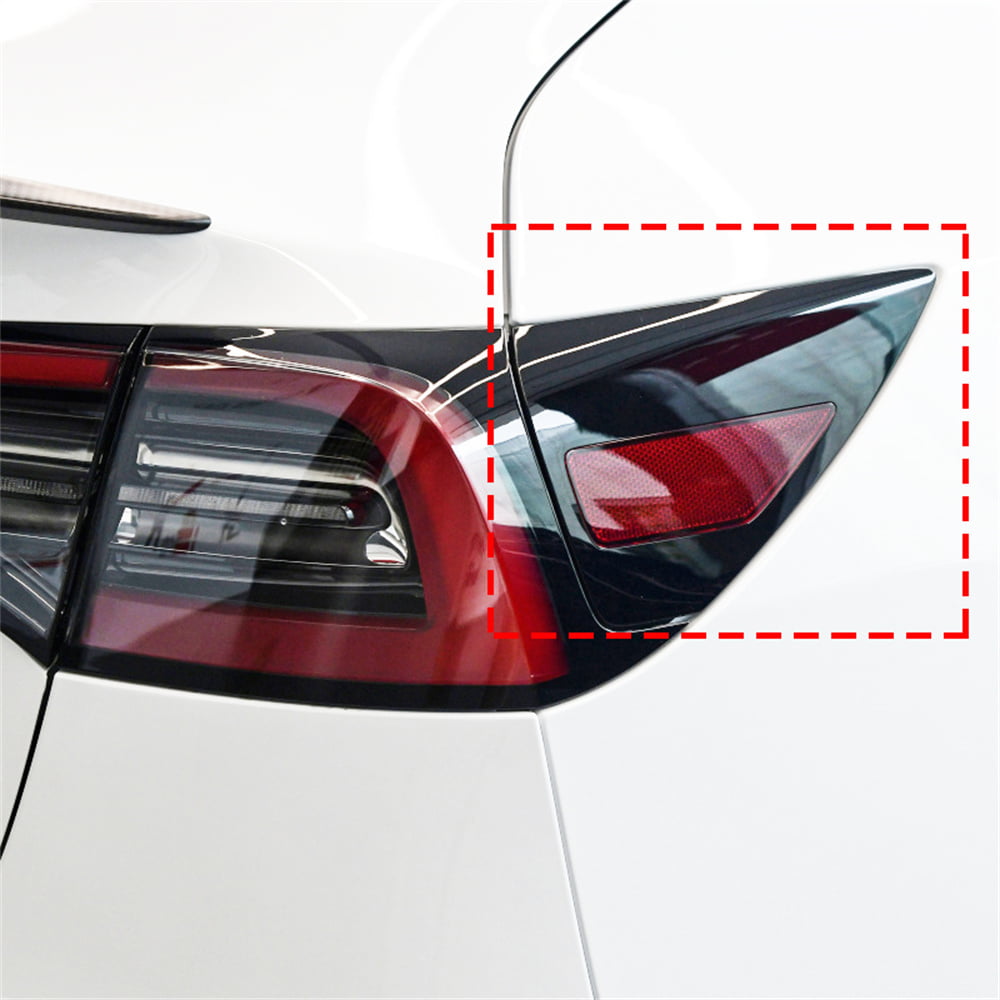 2017-2024 Fit For Tesla Model 3 4D Front Bumper Sticker Trim Color Black