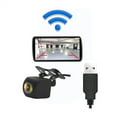 thumbnail image 1 of Fauful USB WiFi Wireless Car Rear View Backup Reverse Camera 170° For iPhone Android, 1 of 5